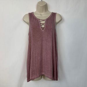 American Eagle Soft And Sexy Tank Top Small Pink